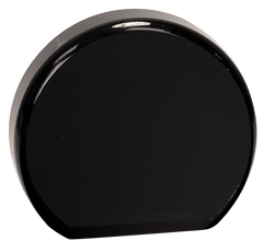 Black 3 1/2" Acrylic Circle