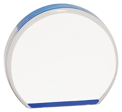 Blue 3 1/2" Acrylic Circle