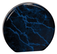 Blue 5 1/2" Marble Acrylic Circle