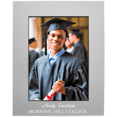 Gray 5" x 7" Aluminum Photo Frame