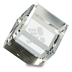 2" x 2" Crystal Cube