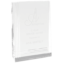 4" x 6" Crystal Wedge