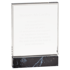 5" x 7" Black Fusion Acrylic