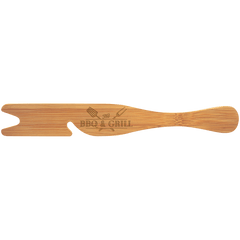 14" Bamboo Oven Rack Tool