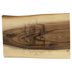 9" x 6" Black Walnut Bar Cutting Board