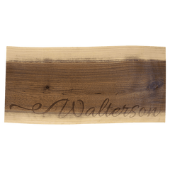 18"x 8" Black Walnut Cutting and Charcuterie Board