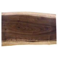 20" x 12" Black Walnut Cutting and Charcuterie Board