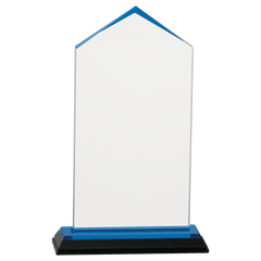 Blue 3 1/2" x 7 1/2" Jewel Impress Acrylic