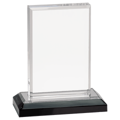 Silver 5" x 6" Beveled Impress Acrylic