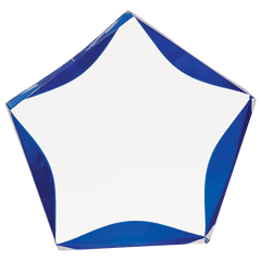 Clear/Blue 7"/ Luminary Star Acrylic