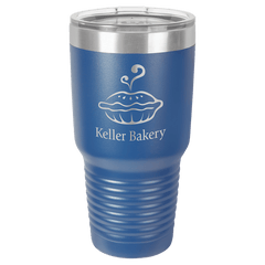 Royal Blue Polar Camel 30 oz. Ringneck Tumbler with Logo Lid