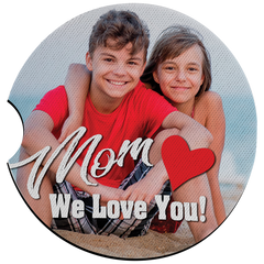 2 1/2" Sublimatable Neoprene Car Coaster