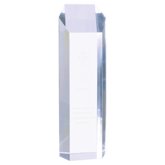 Clear 3" x 10" Tower Acrylic