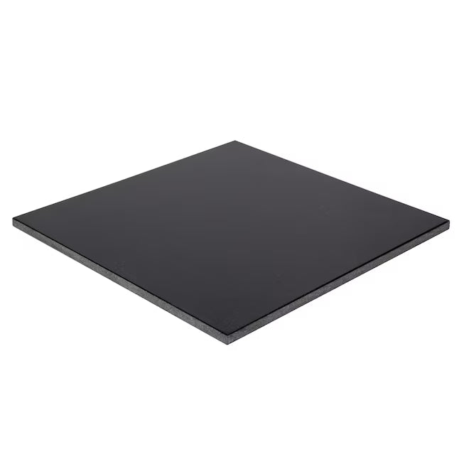 Custom Laser Engraved 12X12 Absolute Black Granite Tile