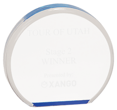 Blue 4 1/2" Acrylic Circle