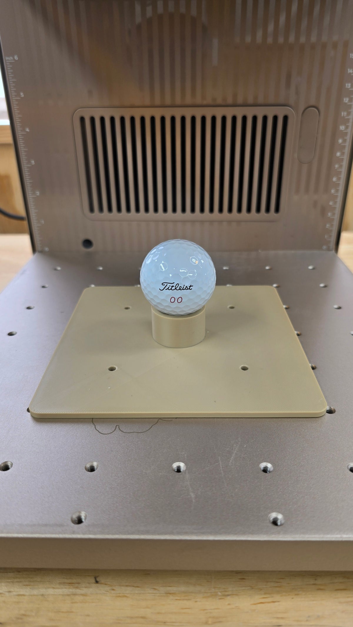 Golf Ball Engraving Jig for xTool F2 Ultra UV Laser