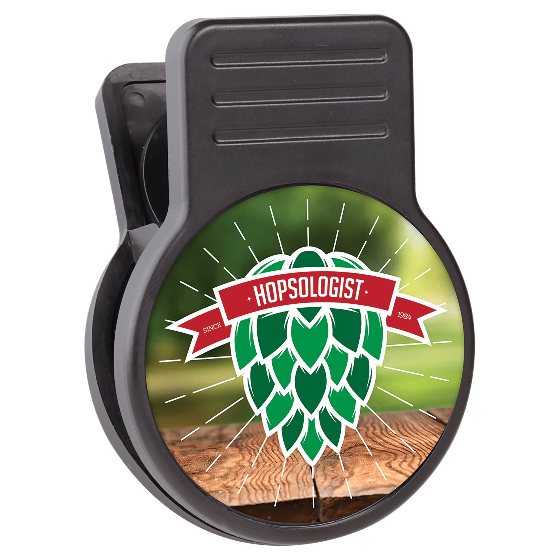 Magnetic Bag Clip with Bottle Opener and 2" Insert