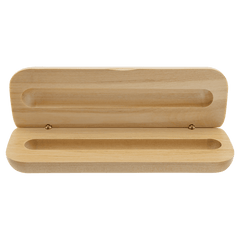 6 3/4" x 2 1/8" Maple Pen Case  (Case Only, pen not included)