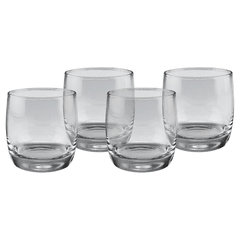 10 oz. Round Rocks Glasses in Gift Box with Printed Sleeve. (Same Glasses  as the DSC302S) Sold in Sets of 4, 6 Sets Per Case