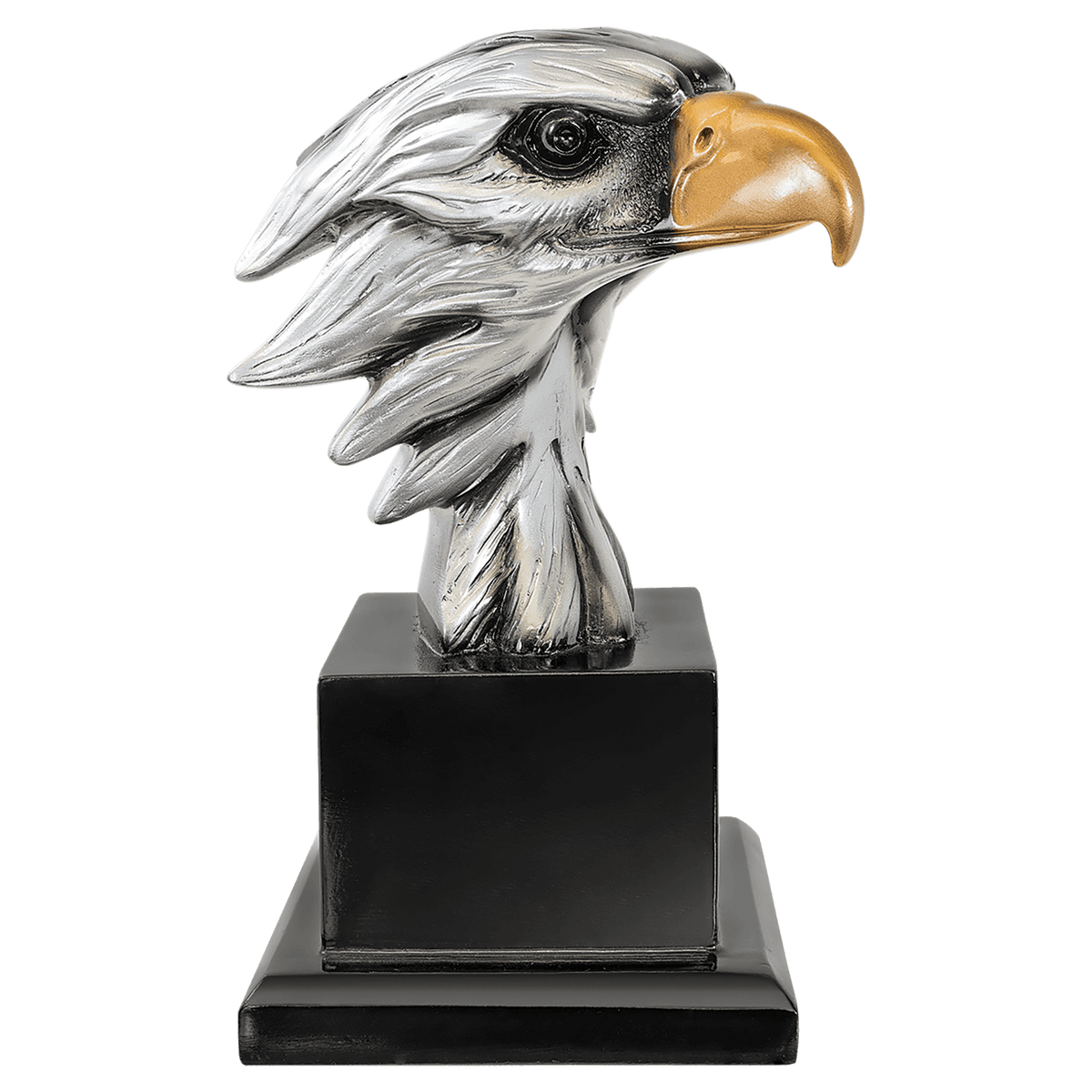 7 1/4" Eagle Head on Base