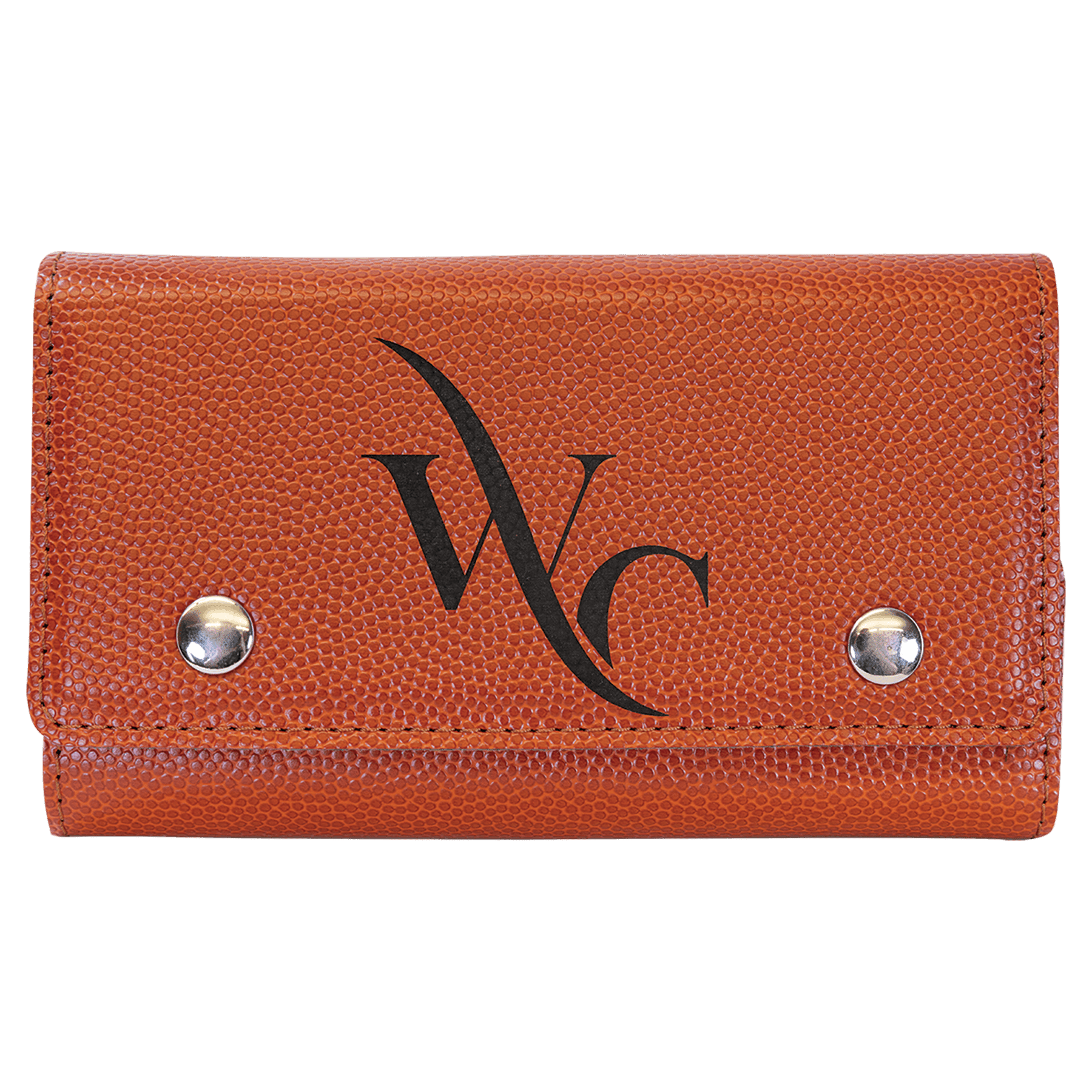 Basketball Laserable Leatherette Card & Dice Set