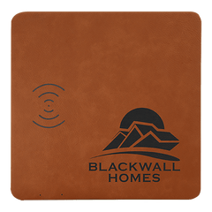 Rawhide 8" x 8" Laserable Leatherette Phone Charging Mat