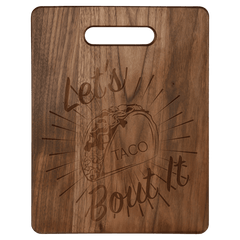 11 1/2" x 8 3/4" Walnut Cutting Board