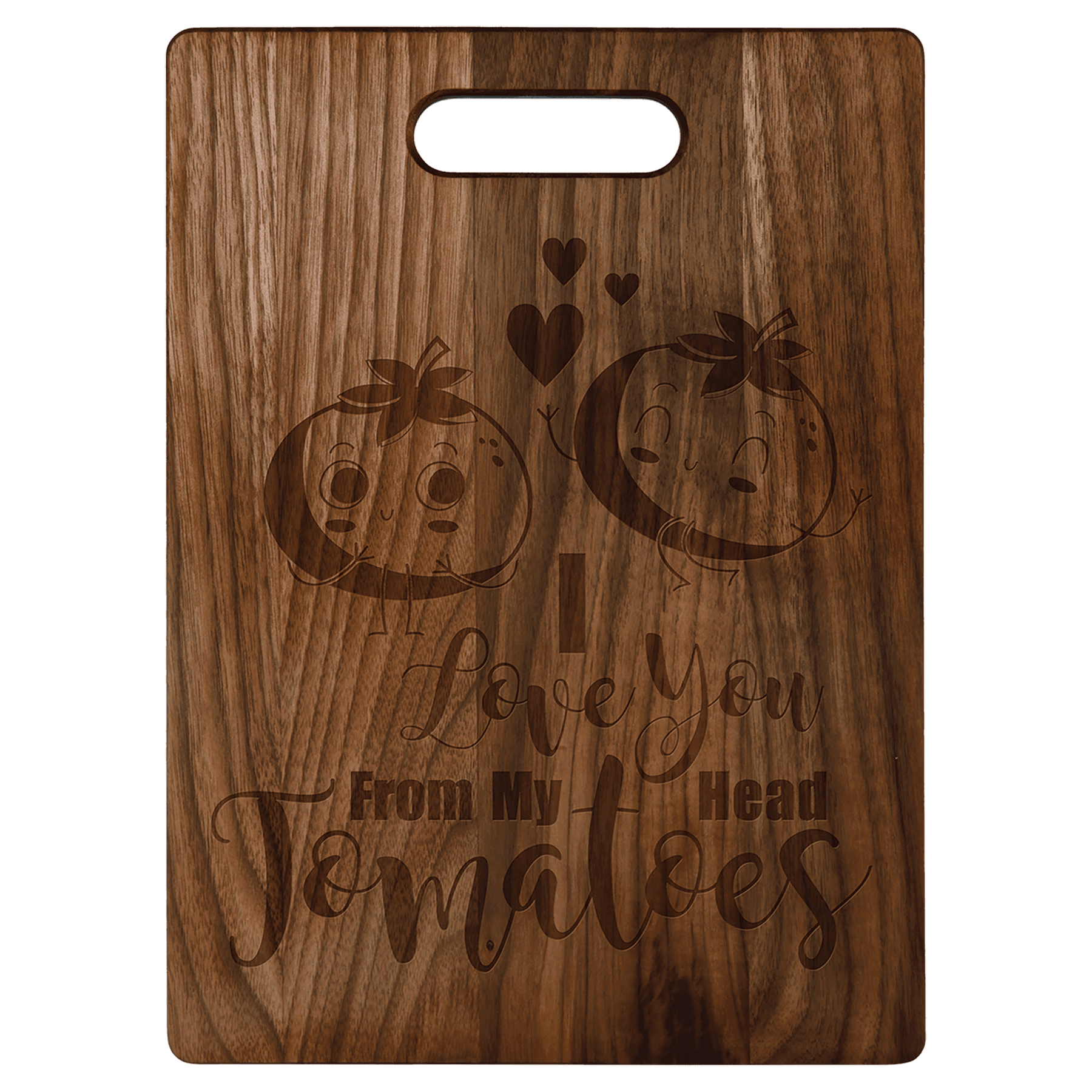 13 3/4" x 9 3/4" Walnut Cutting Board