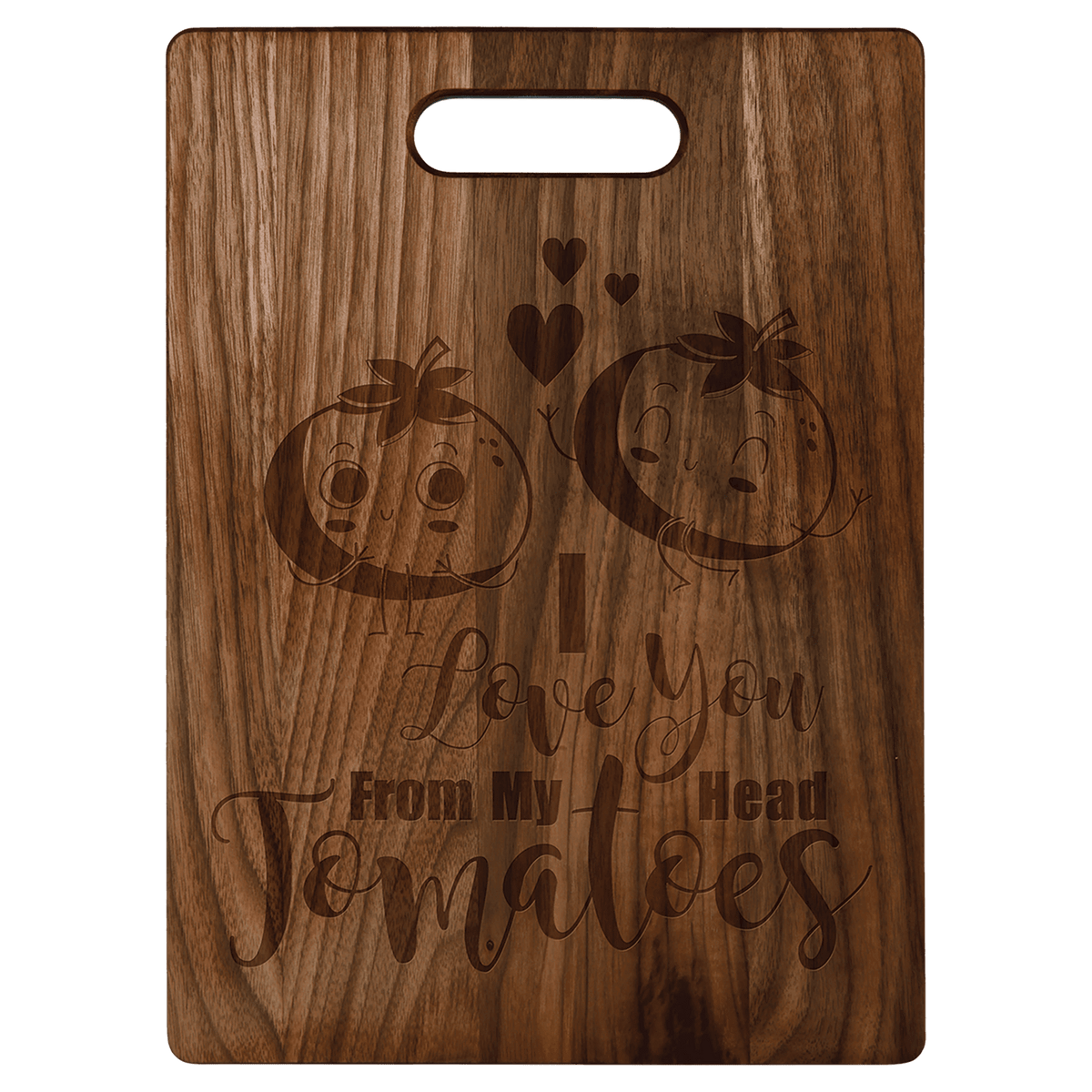 13 3/4" x 9 3/4" Walnut Cutting Board