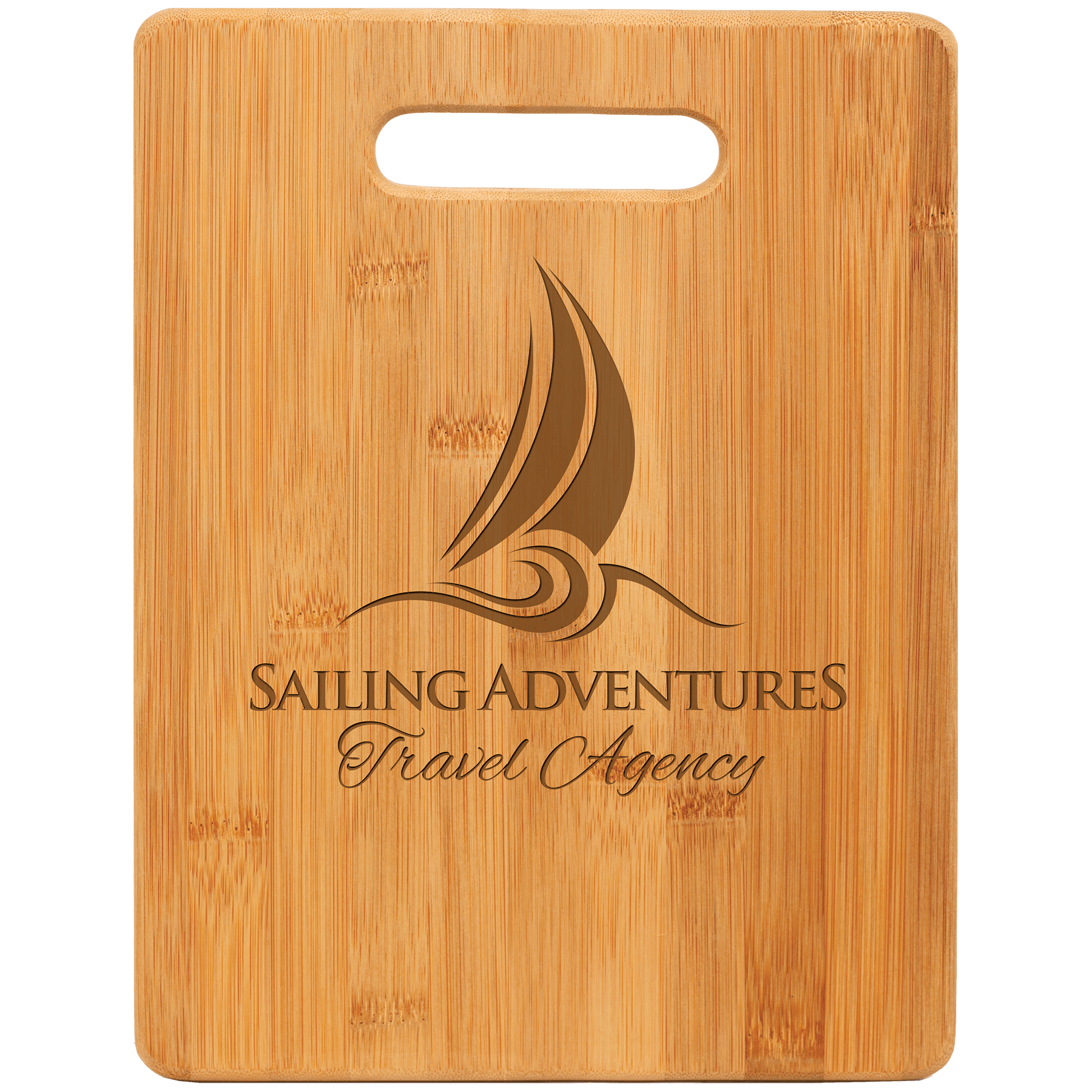 11 1/2" x 8 3/4" Bamboo Rectangle Cutting Board