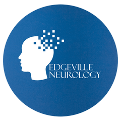 Blue/White 3 3/4" Round Silicone Coaster