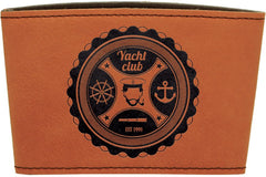 Rawhide 3" Laserable Leatherette Mug Sleeve