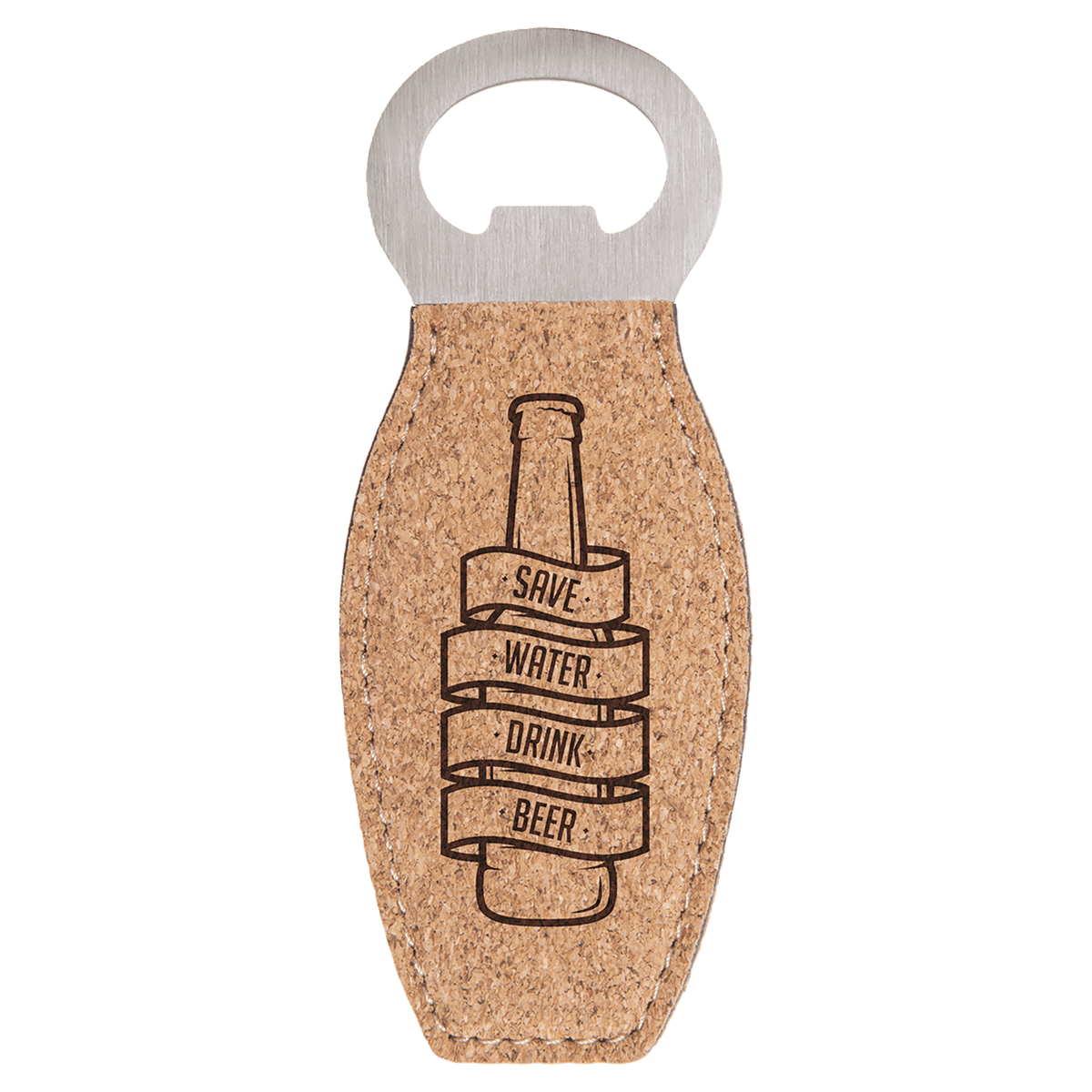 Cork Bottle Opener with Magnet