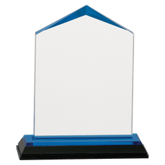 Blue 3 1/2" x 5 1/2" Jewel Impress Acrylic