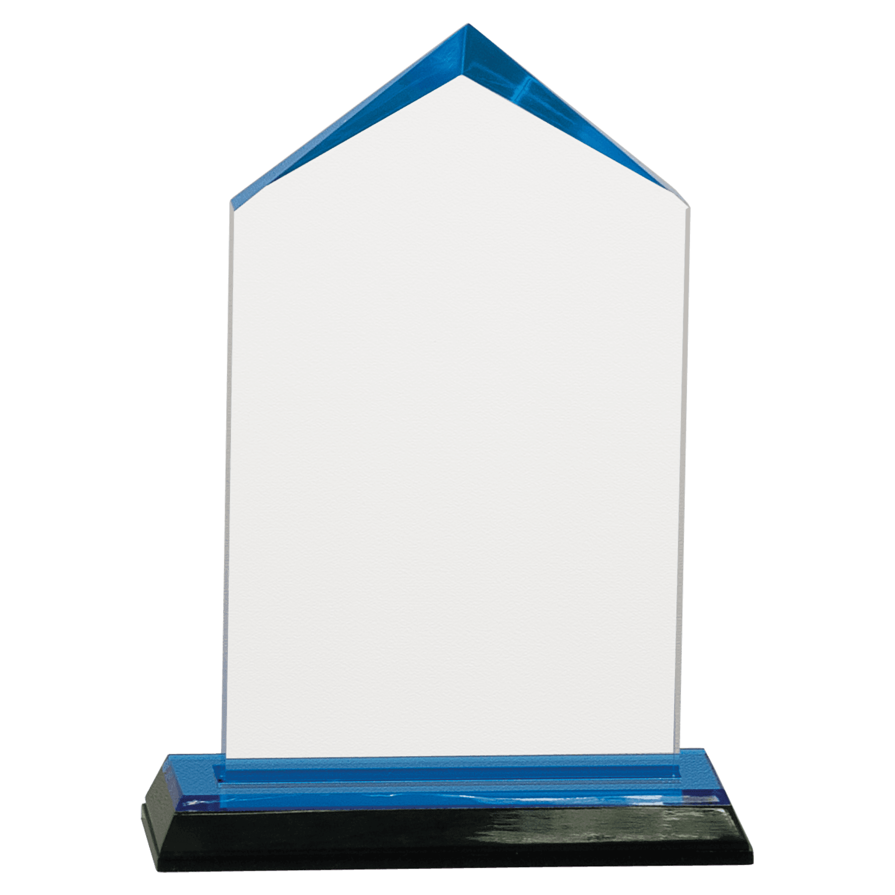 Blue 3 1/2" x 6 1/2" Jewel Impress Acrylic