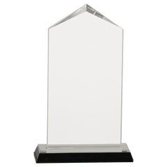 Silver 3 1/2" x 7 1/2" Jewel Impress Acrylic