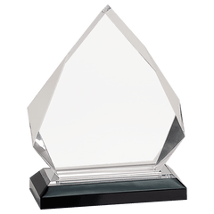 Silver 5 1/4" x 6 3/4" Diamond Impress Acrylic
