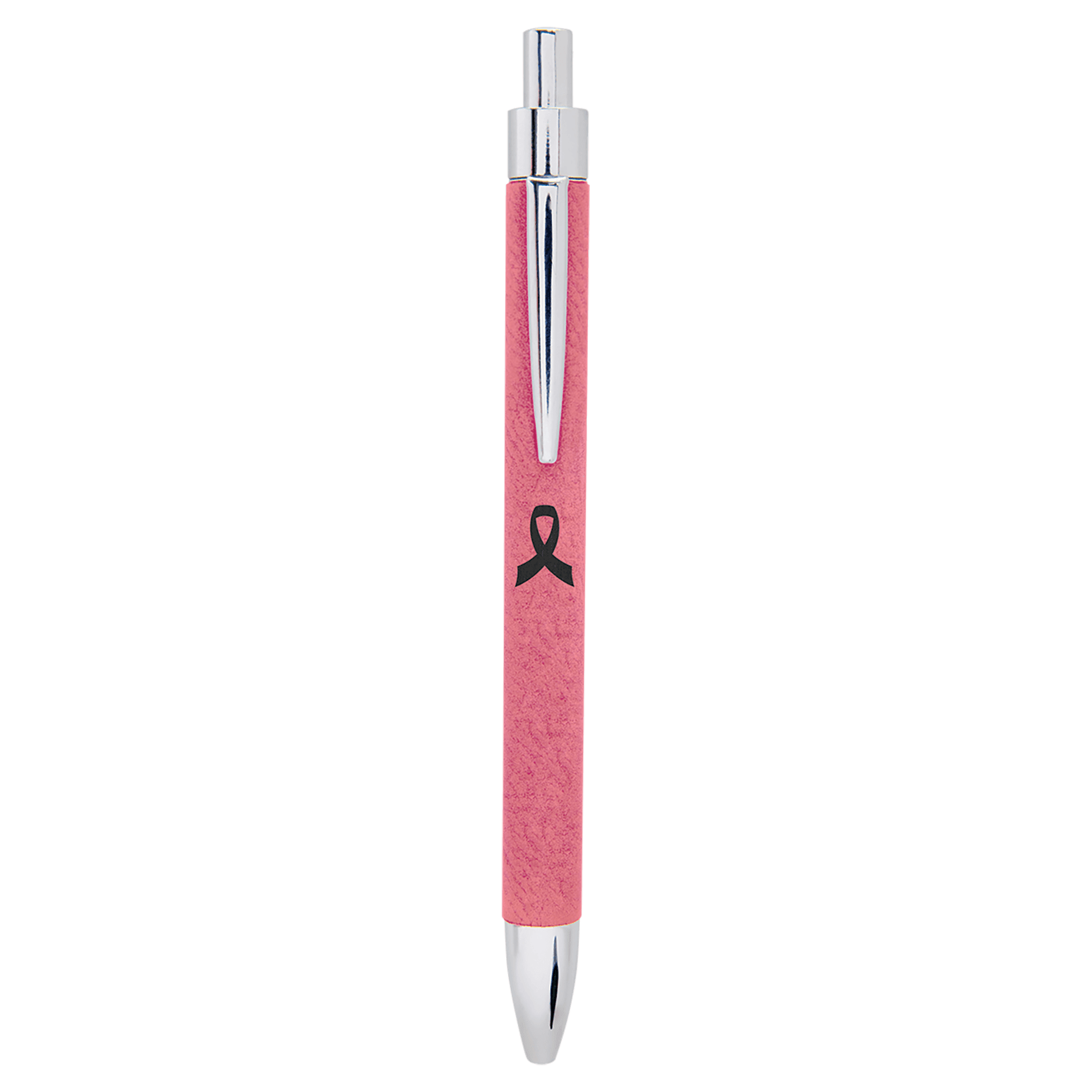 Pink Laserable Leatherette Pen