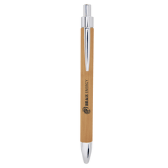 Bamboo Laserable Leatherette Pen