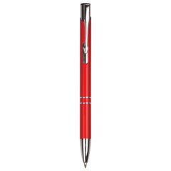 Red with Silver Trim Laserable Pen