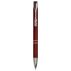 Burgundy with Silver Trim Laserable Pen