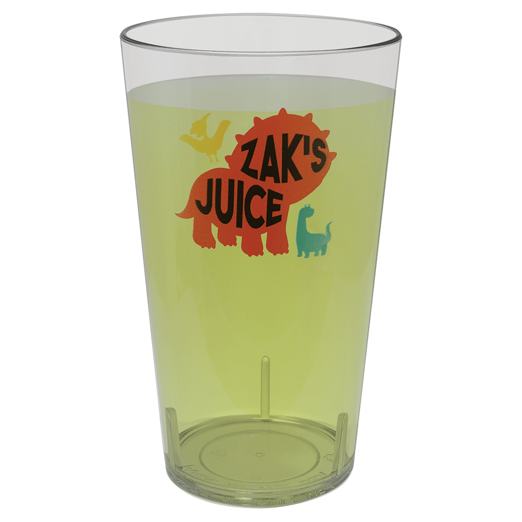 16 oz. Laserable Clear Plastic Cup