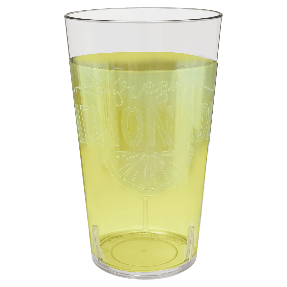 24 oz. Laserable Clear Plastic Cup