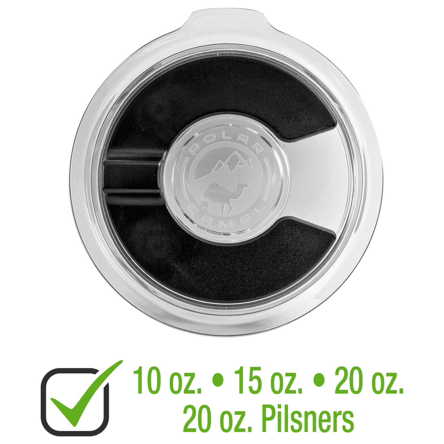 Magnetic Lid for 10, 15, 16, and 20 oz. Polar Camel Tumblers, 20 oz. Pilsners
