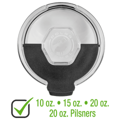 Snap Lid for 10, 15, 16, 20 oz. Polar Camel Tumblers or 20 oz. Pilsners