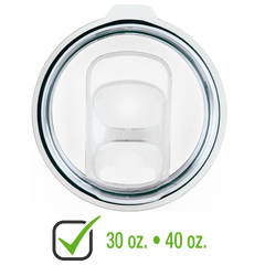 Slider Lid for 30 oz. Polar Camel Tumblers, 32 & 40 oz. Travel Mugs