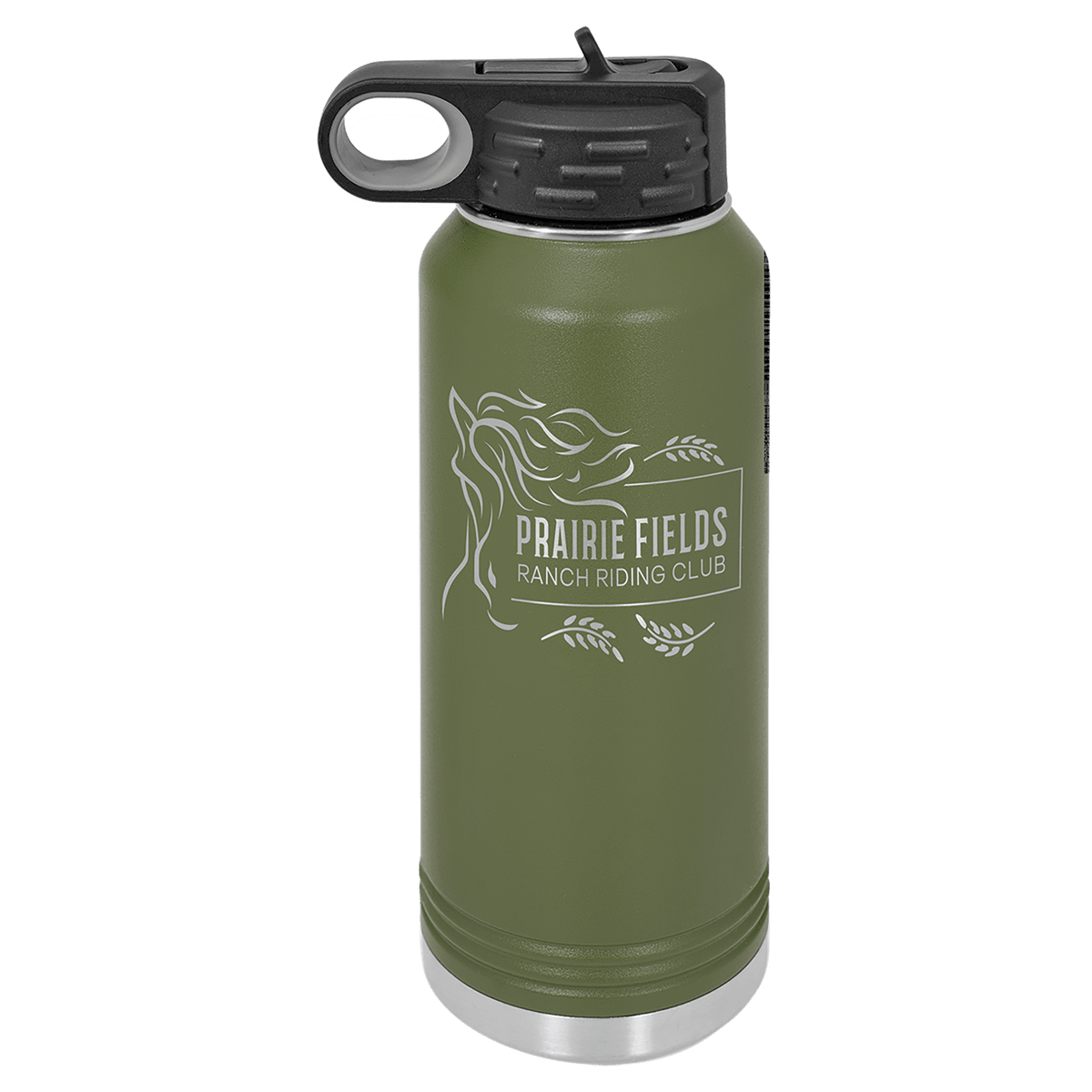 Polar Camel 32 oz. Olive Green Water Bottle