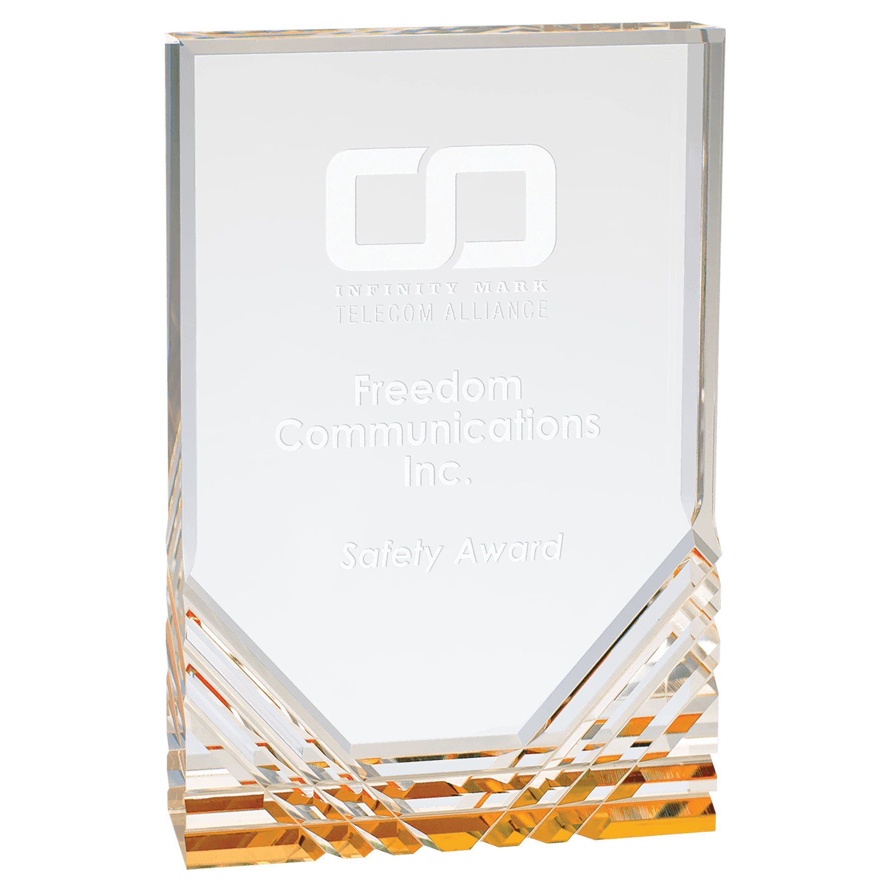 Gold 6" x 8" Jewel Mirage Acrylic