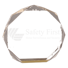 Gold 6" Octagon Acrylic Award