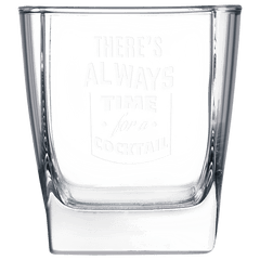 Polar Camel 10 1/2 oz. Square On The Rocks Glass